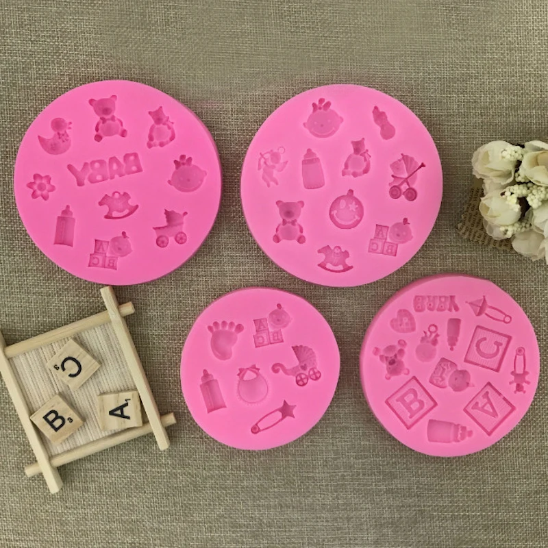 Sugarcraft детские игрушки из мультфильма помадка кекс украшения формы торт