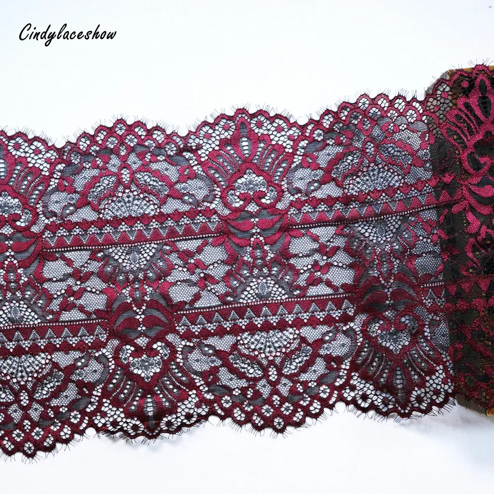Эластичная кружевная отделка для ресниц 1 м 22 см ширина аксессуары пошива одежды