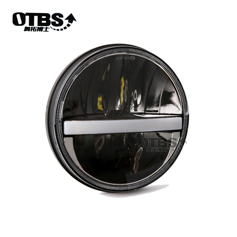 Головная круглая светодиодная фара OTBS 36 Вт 7 дюймов 2 шт. для Nissan Patrol Y60 Hummer H1 H2 Jeep