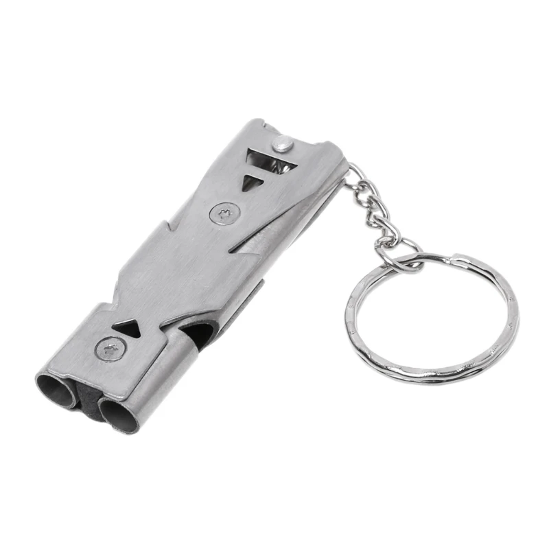 

Double Tubes High Decibel Survival Rescue Emergency Whistle Outdoor Accessories
