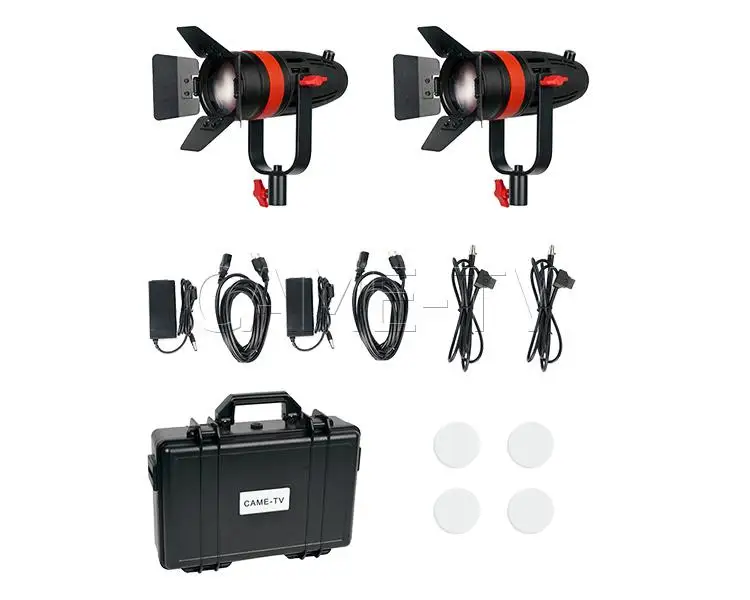 2 предмета CAME-TV с фокусировкой Boltzen 55w фокусирующиеся светодиодный Би-Цвет