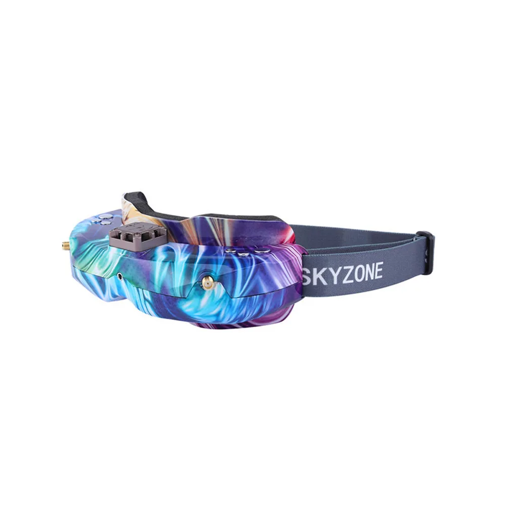 Очки SKYZONE SKY02X 5 8 ГГц 48 каналов FPV Поддержка 2D/3D HDMI с вентилятором DVR камерой для