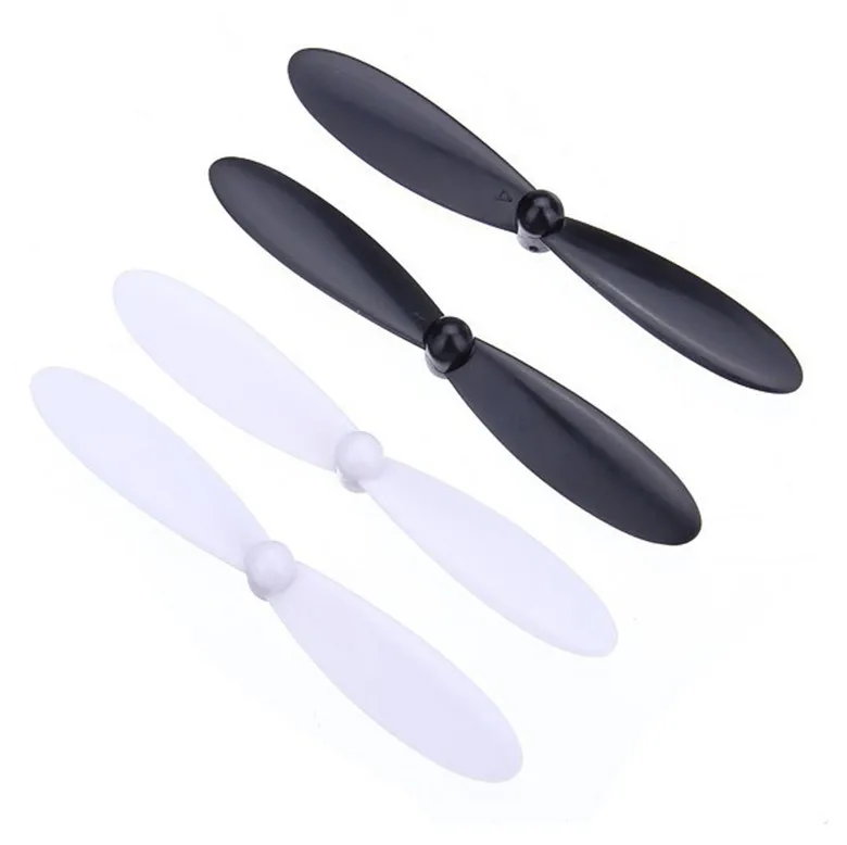 H107 X4 h107l h107c h107d H107 Сменное лезвие X4 hubsan вертолет-черный + белый (4 шт.)
