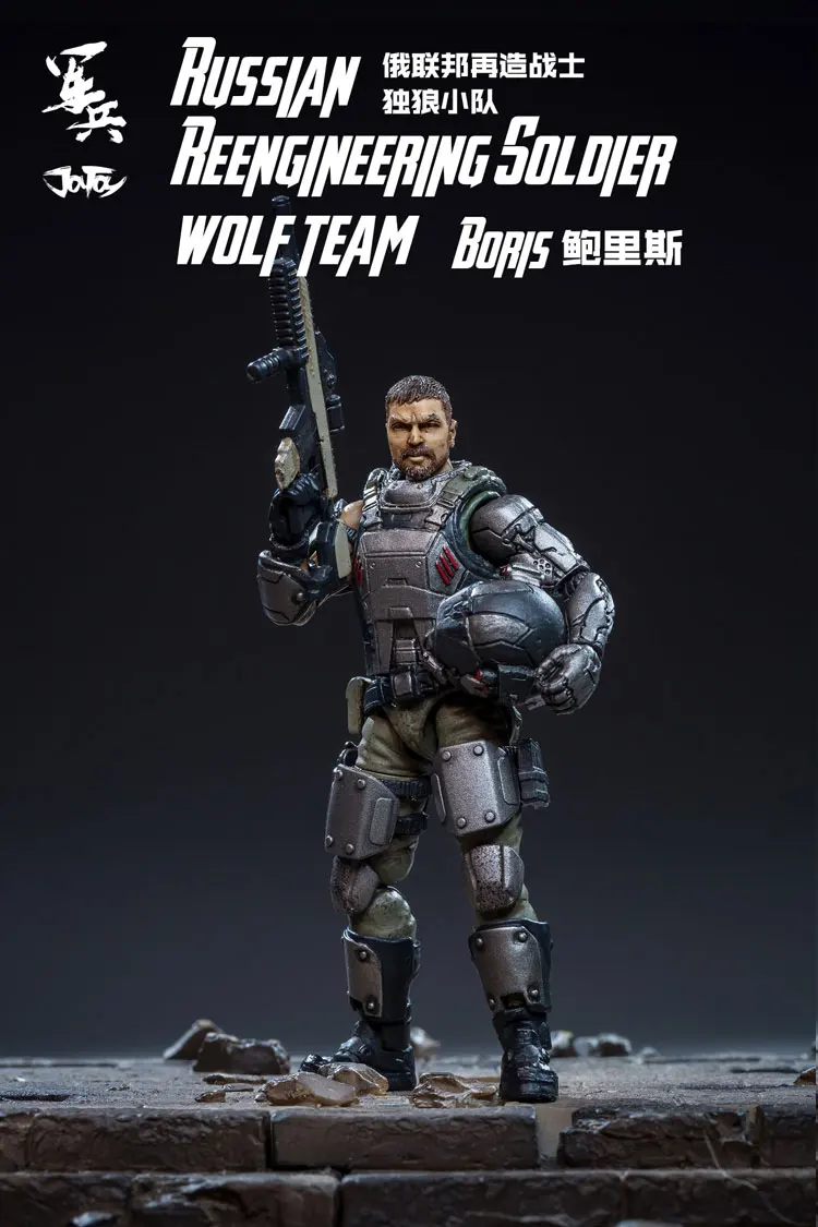 JOY TOY 1/18 русские фигурки солдат(3 шт./лот) реинжиниринг солдат Волчья команда модель куклы