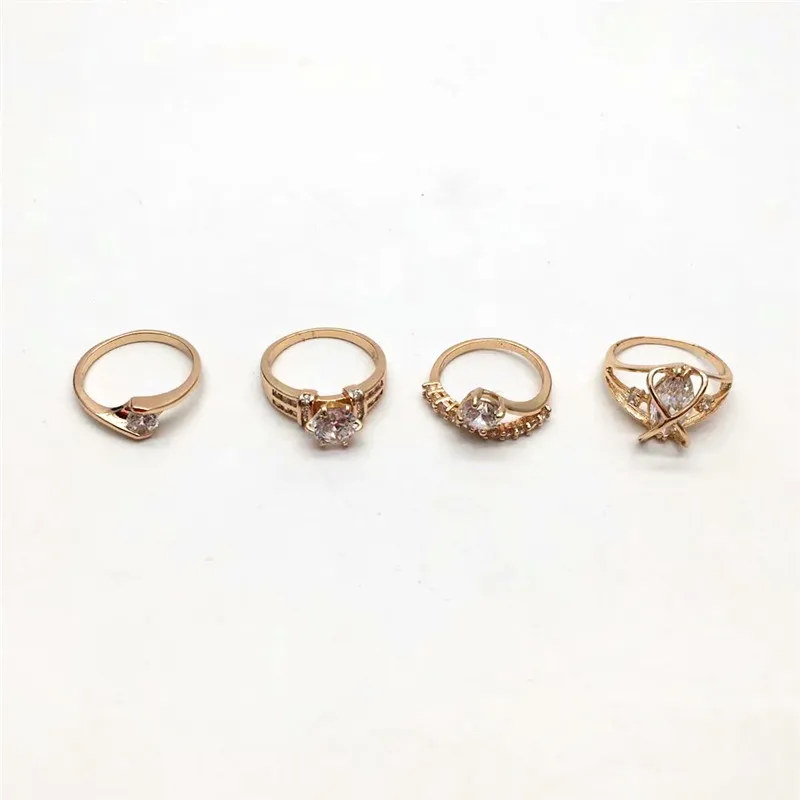 Женское Обручальное Кольцо Ms betti золотистые кольца на палец подарки для девушек