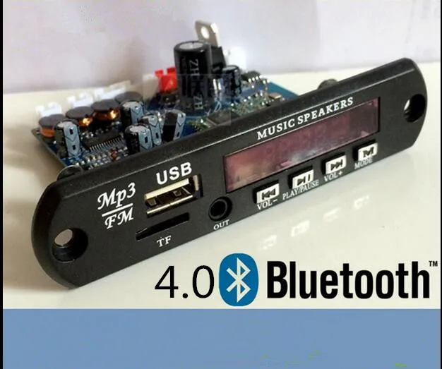 Цифровой усилитель APE / FLAC WAV MP3 WMA player 4 0 Bluetooth 2*10 Вт Плата декодера Bluetooth|Пульты ДУ| |