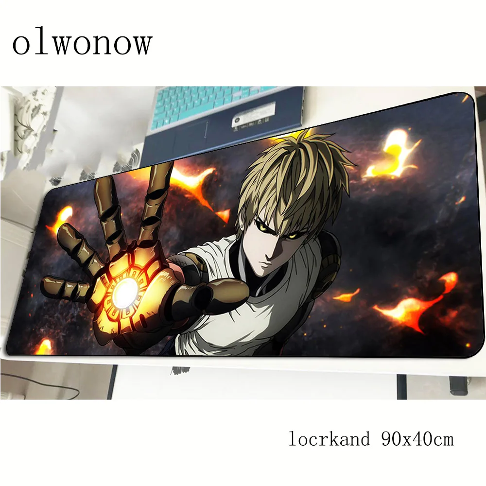 Коврик для мыши ONE PUNCH-MAN великолепный коврик компьютерных игр 900x400x3 мм padmouse