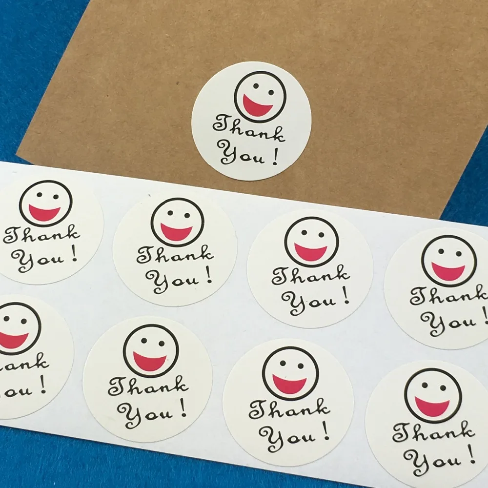 500 шт. ярлыки для фотографий с улыбающимся лицом|label white|label presslabel clothing |