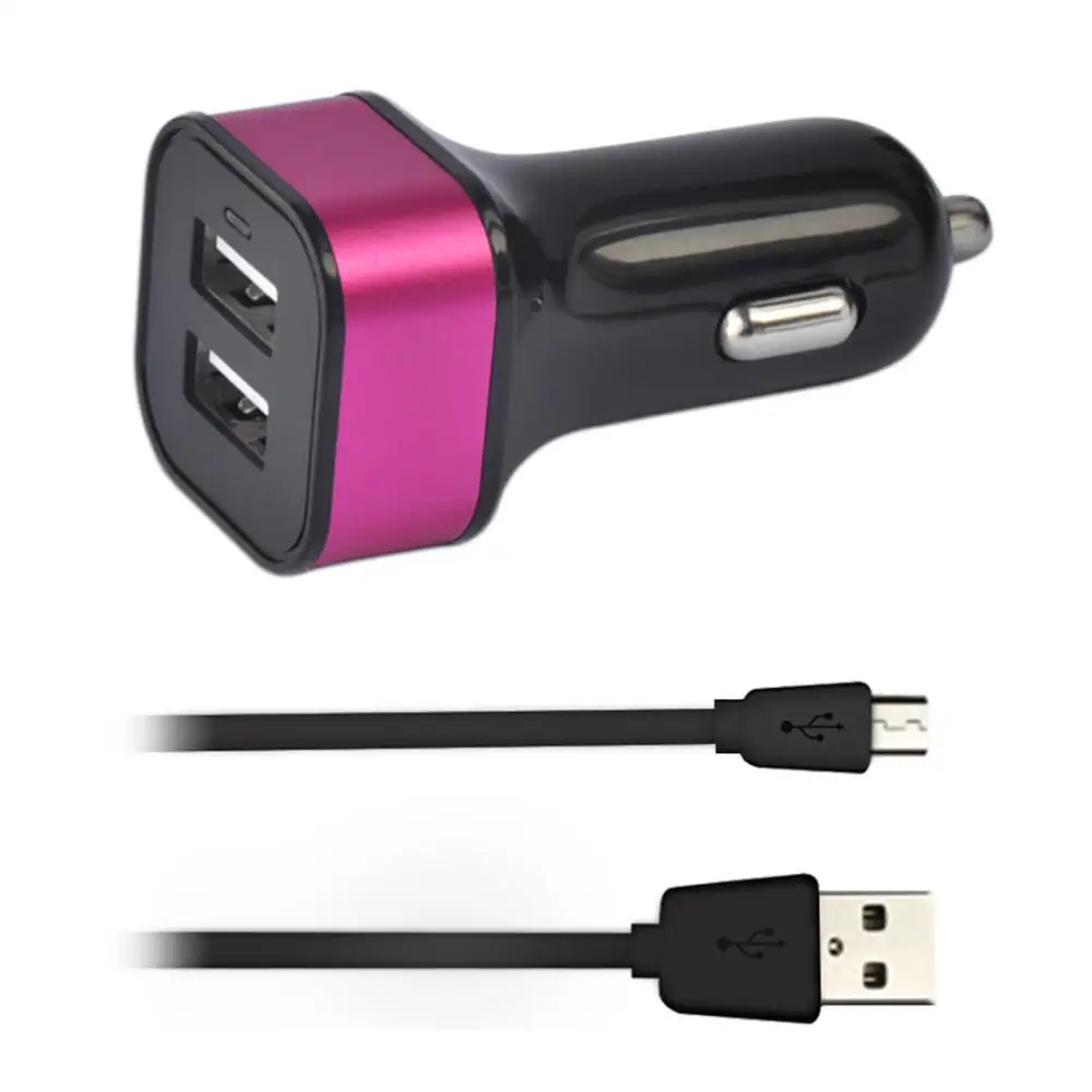 Rapid Fast Charging 3.4Amp 3400ma 5V Car Charger Usb Cable For HTC for Motorola and Most Android | Мобильные телефоны и