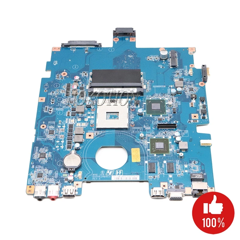 Материнская плата NOKOTION для ноутбука sony VAIO VPCEJ VPCEJ2M1E A1827706A A1848628A DA0HK2MB6E0 MBX-248 HM65 GT410M DDR3 основная плата