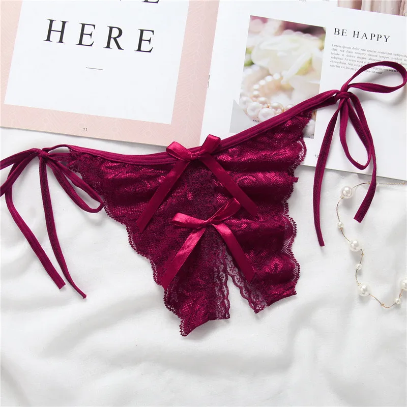 Wine Red Эротическое белье для женщин, открытая промежность, порно, сексуальное нижнее белье для женщин, прозрачные, Lenceria, сексуальные костюмы с кружевами, Кукольное Сексуальное белье - Цвет: Wine Red