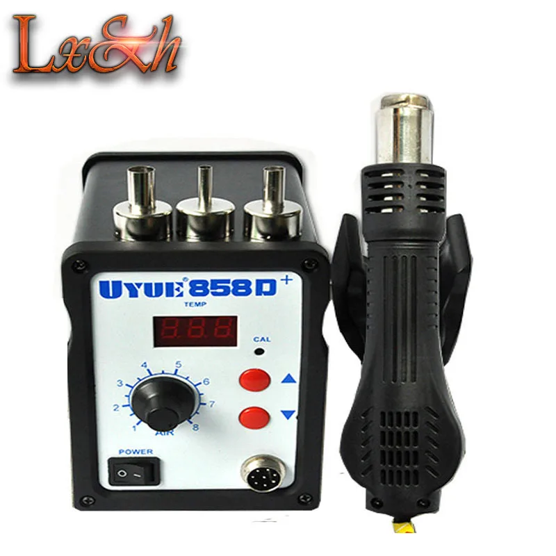Высокое качество Youyue 858D + горячая воздушная пушка ESD паяльная станция