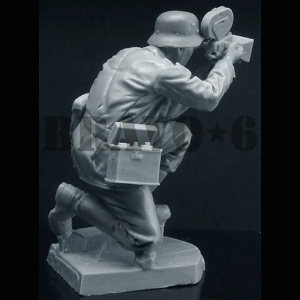 1/35 Kriegsberichter (1) Resin kit soldiers GK Military subject matter of WWII Scene combination Uncoated No colour | Игрушки и хобби