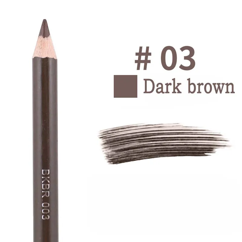 Dark Brown Натуральная Стойкая краска для бровей, косметика, коричневый карандаш для бровей, водостойкий черный карандаш для бровей, макияж, красота, бренд - Цвет: Dark Brown