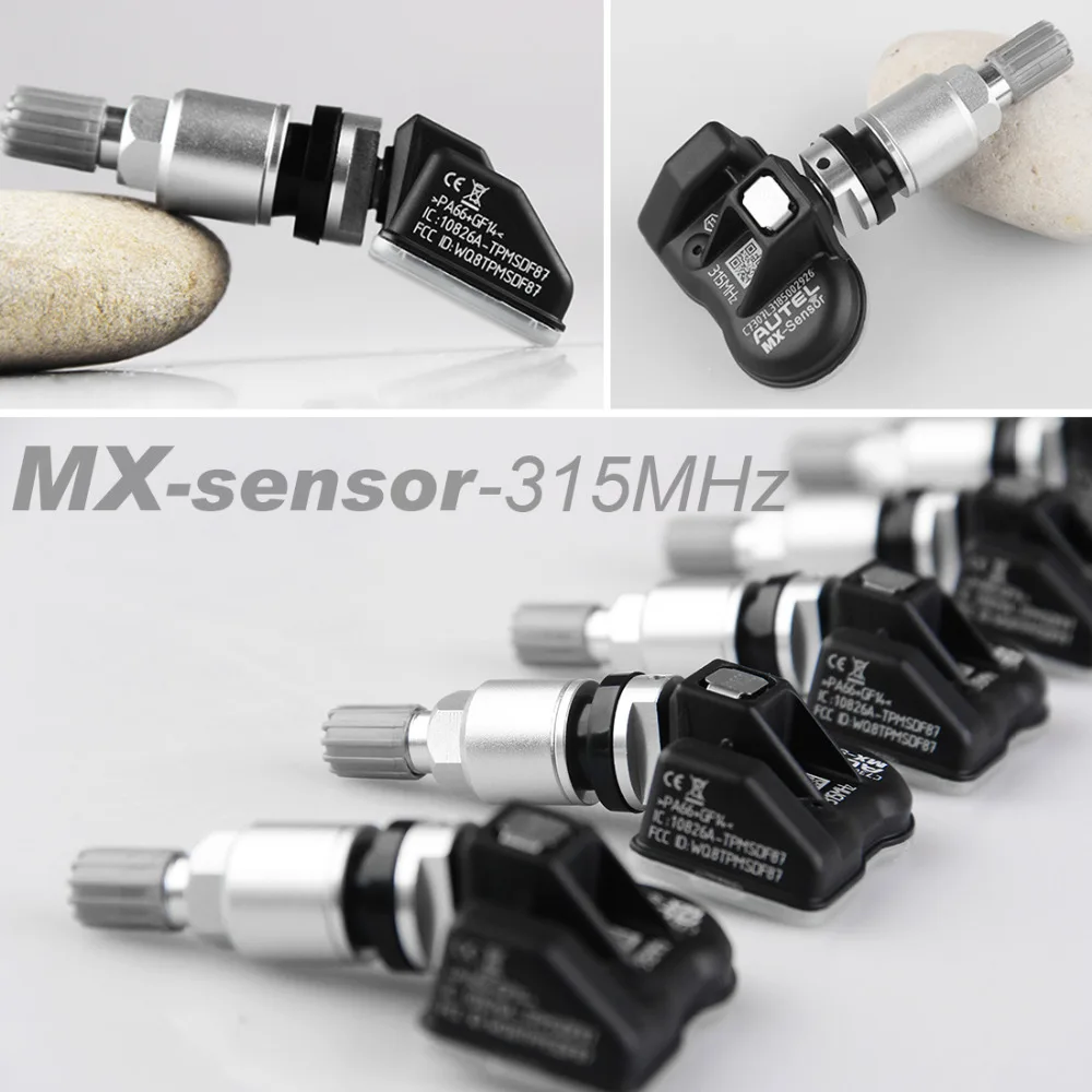 Autel TPMS сенсор 433 МГц/315 МГц инструмент для ремонта шин авто инструмент для ремонта автомобилей TPMS датчик контроля давления в шинах датчик MX инструмент