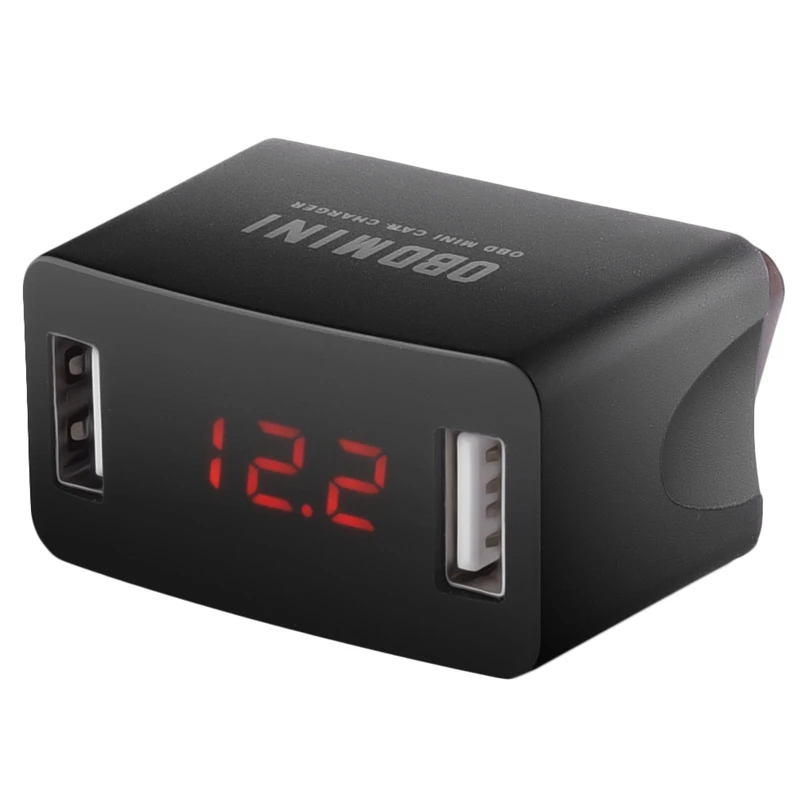 OBD Mini USB Мощность адаптер 16-контактный диагностический разъем бортовой Зарядное