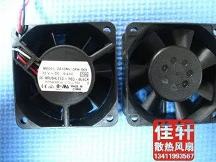 Хорошее качество NMB 6 см вентилятор охлаждения 6025 12 В 0.4A 2410ML-04W-B69 3 линии гарантия