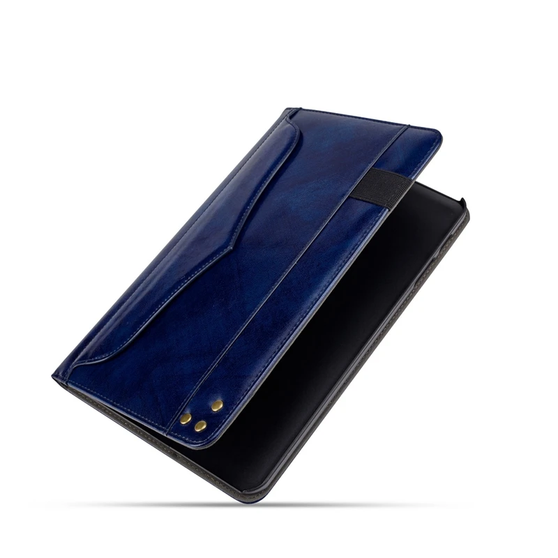 Настоящий Кожаный чехол-книжка s для samsung Galaxy Tab A 10,1 T580 T585 T580N с магнитной подставкой и функцией сна, умный чехол