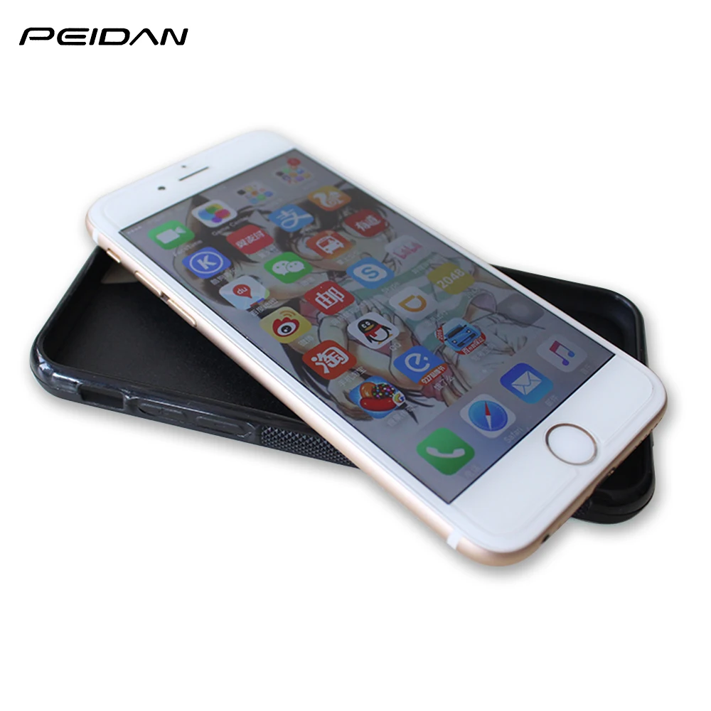 Peidan Анастасия полный защитной крышкой сотовый телефон чехол для iPhone X 4 4S 5 5S 6 6S 7 8