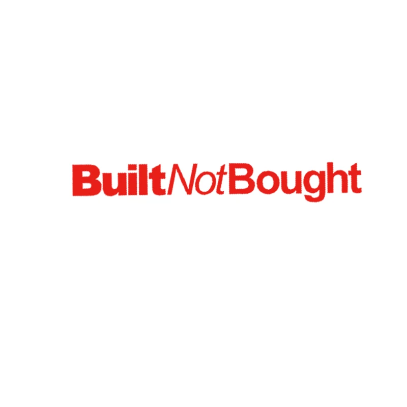 Built Not Bought 500 mm Grand Car Sticker Decals Front Windshield Strip car accessories | Автомобили и мотоциклы