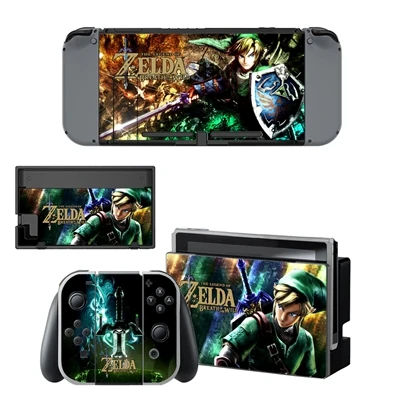 YSNS0546 Популярная Игровая наклейка для Legend of Zeld a для Nintendo консоли переключателя и контроллера защитная пленка виниловая Защита подарок - Цвет: YSNS0546