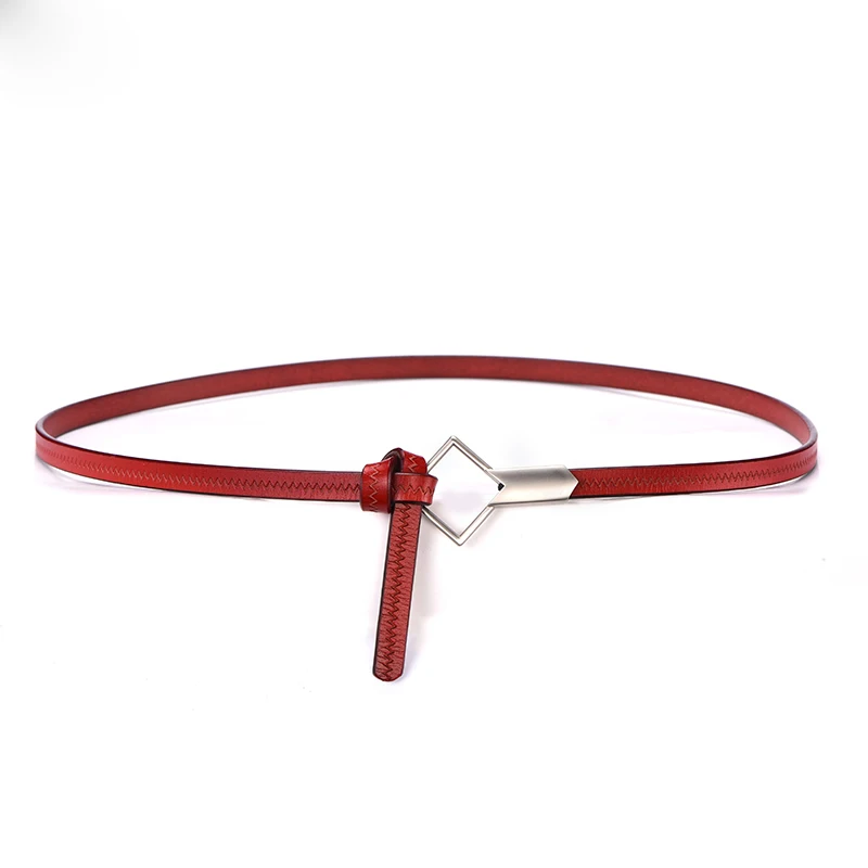 Женский ремень из натуральной кожи женские кожаные ремни на шнуровке Джокер