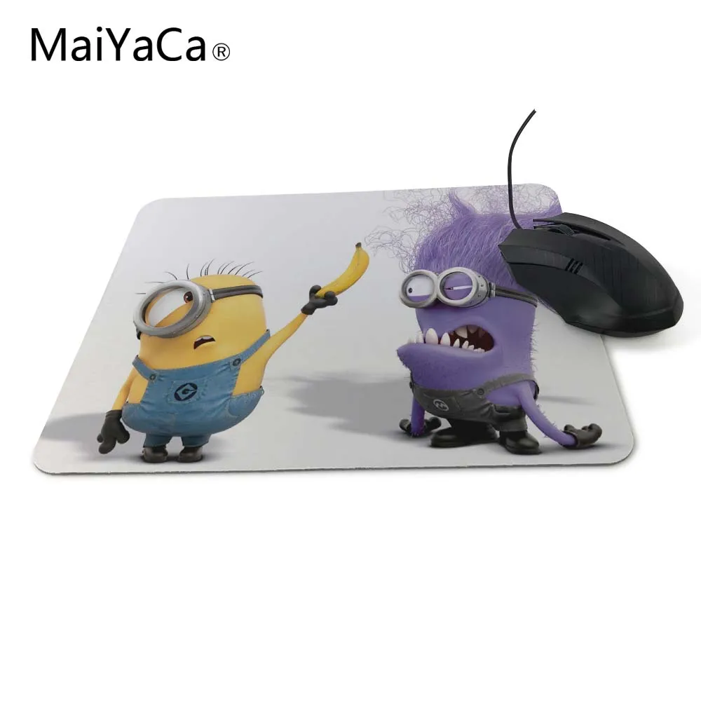Minions me компьютерный коврик для мыши Decorar Sua Mesa Нескользящий Резиновый коврик 220 мм X 180 мм X 2 мм& 250 мм x 290 мм x 2 мм