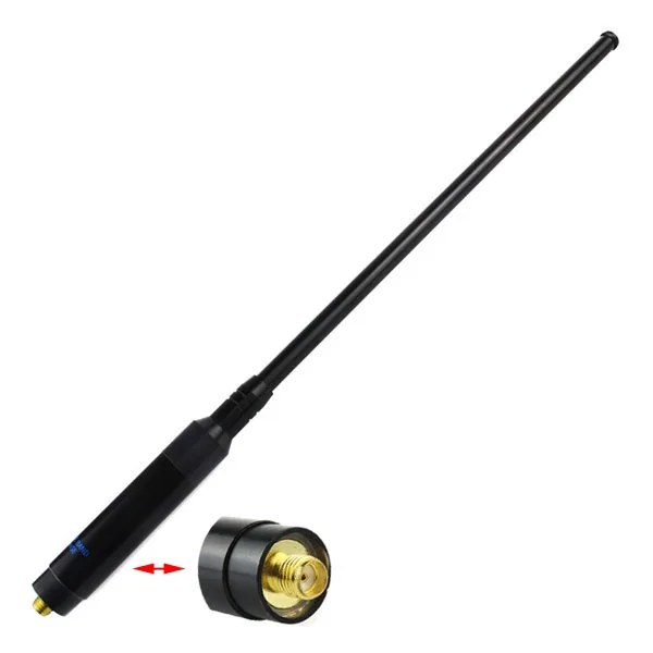 Female(for baofeng) RH-660S SMA-наружная резьба/BNC 144/430 МГц Dual Band с высоким коэффициентом усиления антенны для Baofeng TYT иди и болтай Walkie Talkie “иди и UV-5R BFUVB3 плюс UV-82 BF-888S - Цвет: Female(for baofeng)
