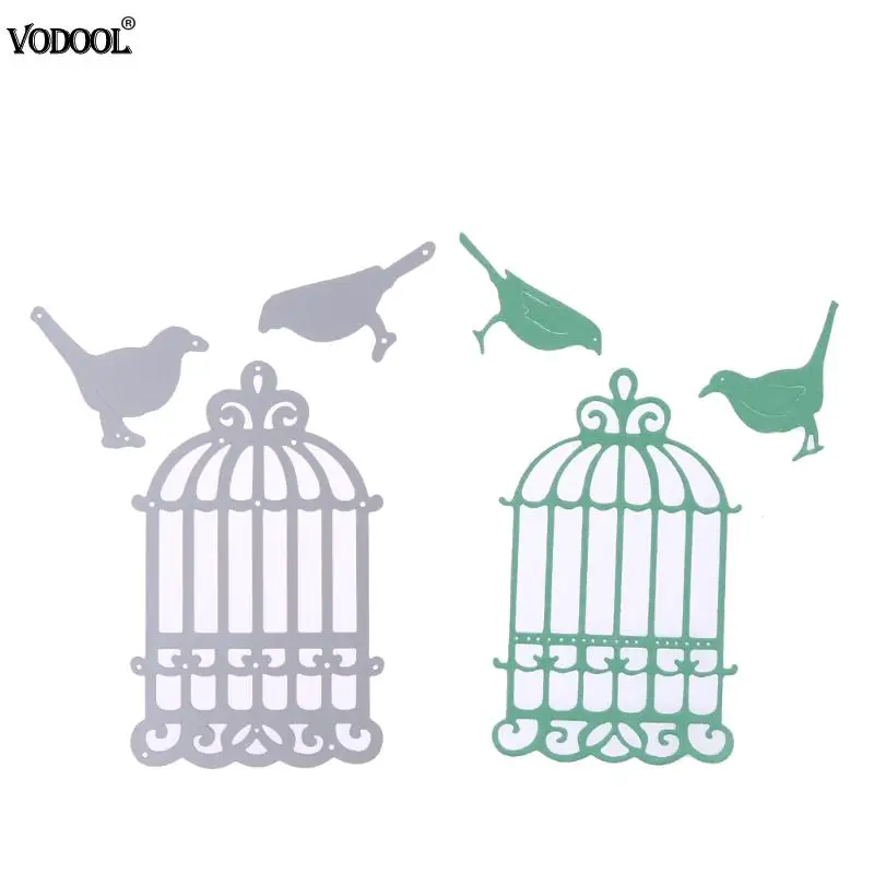 

Birdcage Set Die Cuts Metal Cutting Cutter In Scrapbooking Embossing Folder Metal Paper Cards Album Embossing Decorative Card
