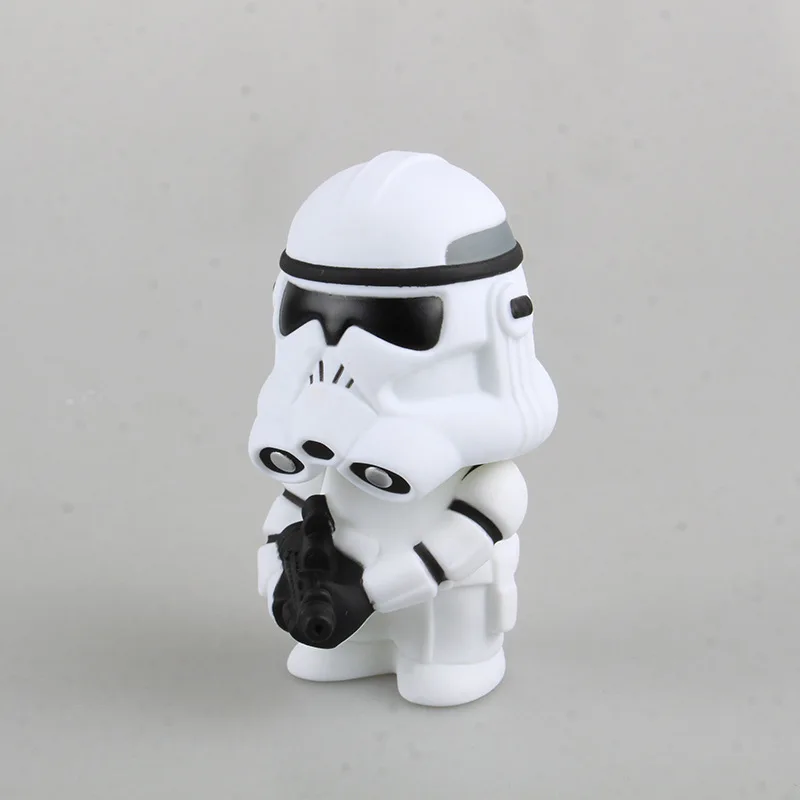 2017 фигурка мини Звездные войны The Force Awakens Дарт Вейдер белый солдат BB 8 мультфильм 10