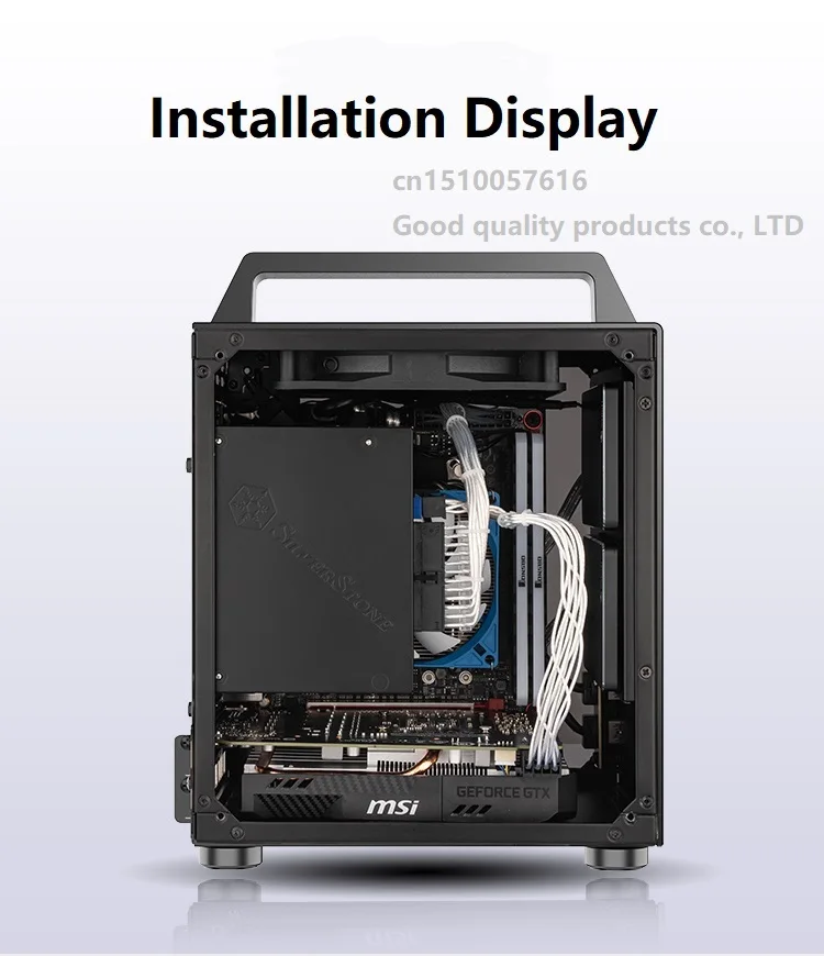 Jonsbo T8 алюминиевый корпус ITX портативный мини маленький чехол для компьютера