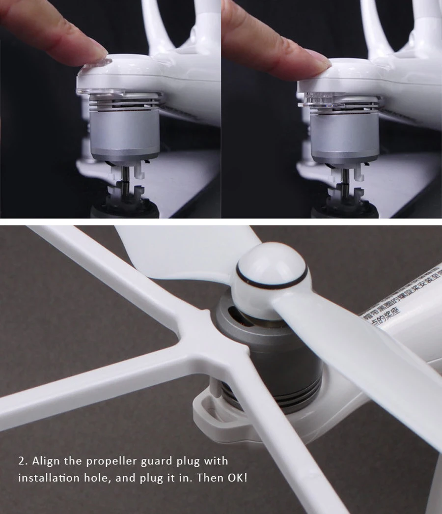 4 шт./лот Phantom 4 протектор пропеллеров пластиковый quikrelease Propeller Guard для DJI Phantom 4/4 pro/4 pro+ RC Quadcopter