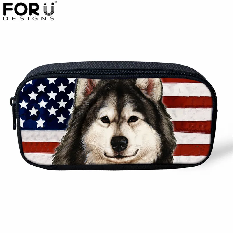 L5225K FORUDESIGNS/школьные сумки для мальчиков-подростков; рюкзак с принтом Alaskan Malamute; Детский Школьный набор; детские сумки для книг; сумка на плечо - Цвет: L5225K