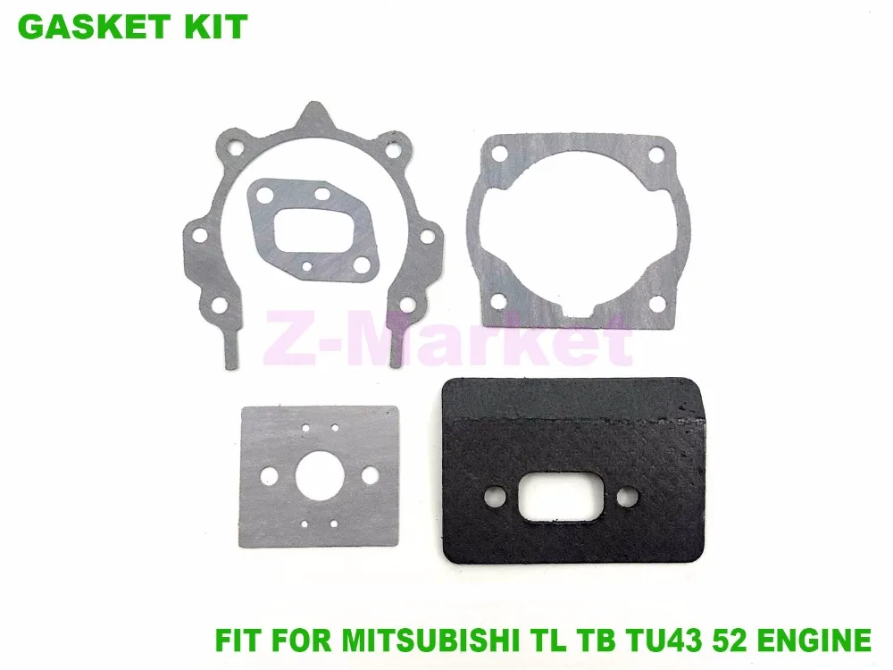 3 комплекта прокладок для триммера MITSUBISHI TL43 52 TB43 TU43 Запчасти садовых инструментов