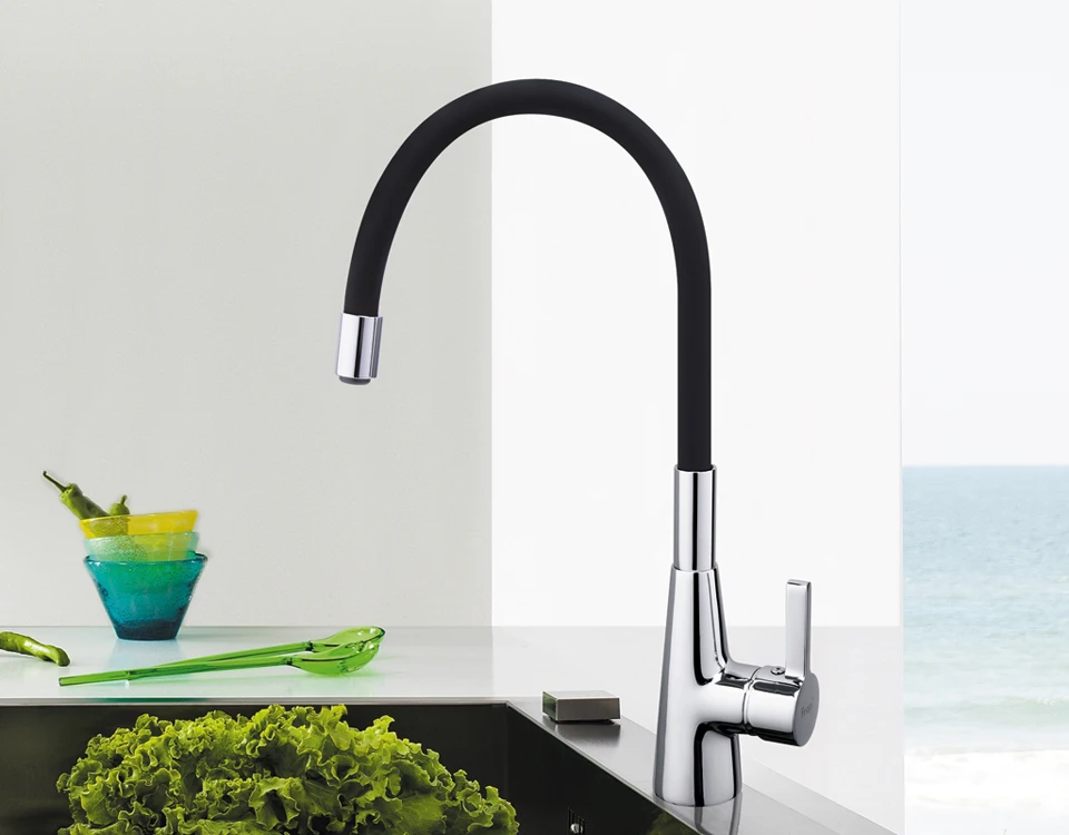 FRAP кухонный кран 7 Цветов Силикагель hosepipe кухонный кран для раковины Смеситель для воды гибкий кран для холодной и горячей воды для кухни