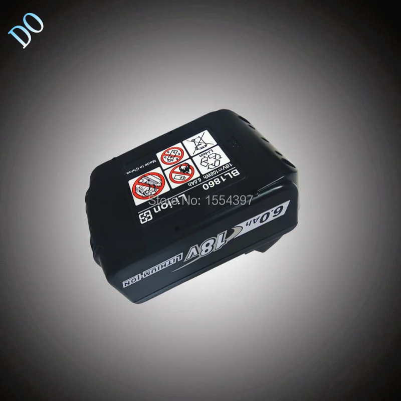 Новый 18 В BL1860 Li Ion 6000 мАч с USB адаптер для замены Makita BL1840 BL1830 BL1850 Перезаряжаемые