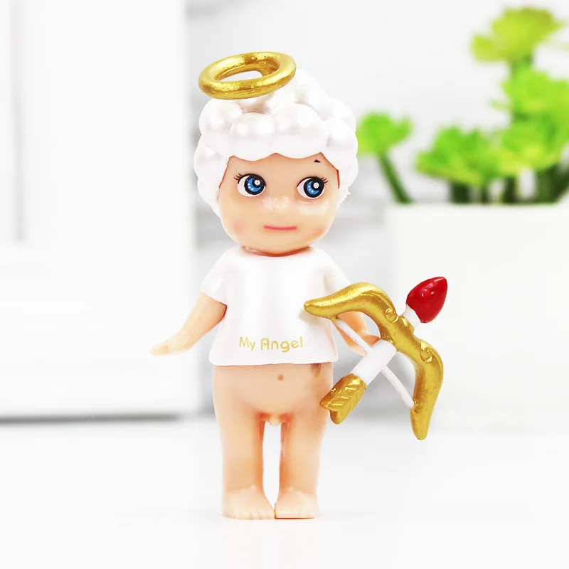 Длинной 8 см 10 Sonny Angel Единорог дьявол Купидон мультфильм Животные кролик лошадка