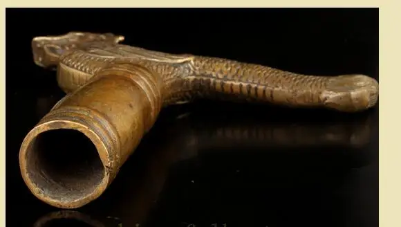 Статуэтка дедушка из латуни чистой меди хороший счастливый Восточный старый