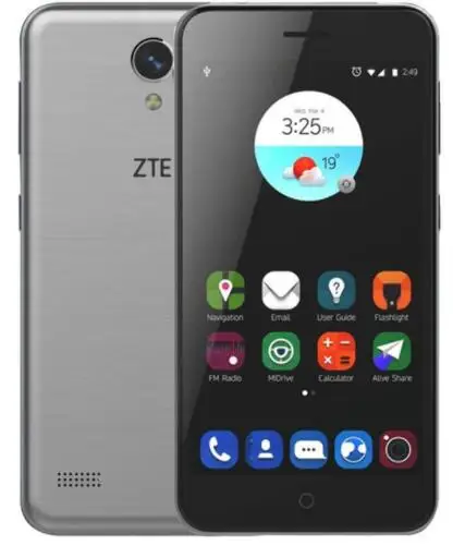 Мобильный телефон zte Blade A520S/A520, 5,0 дюймов, четырехъядерный процессор, 1/2 ГБ ОЗУ, 16 Гб ПЗУ, две sim-карты, фронтальная и задняя камера, Android 6,0 - Цвет: A520 2g 16g black