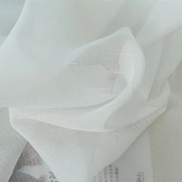 White Tulle Бархатные однотонные занавески, Затемненные занавески, серые занавески, ткань для гостиной, обработка окон, зеленый кухонный оттенок X434#40 - Цвет: White Tulle