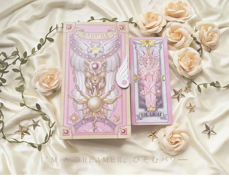 Аниме Cardcaptor Sakura 52 шт. Клоу карты + набор книг The Nothing Card Косплей Аксессуары опора |