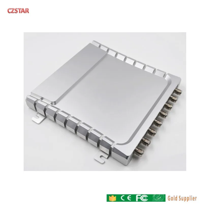 Серебряный цвет Impinj Инди R2000 8 Порты и разъёмы канал частоты UHF RFID считыватель