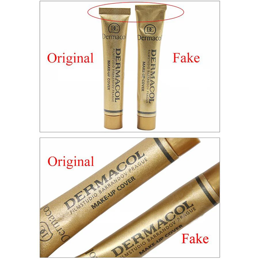 Аутентичный Dermacol основа макияж покрытие и Макияж Pro корректор для лица макияж 30 г праймер консилер крем Основа Обложка Татуировки