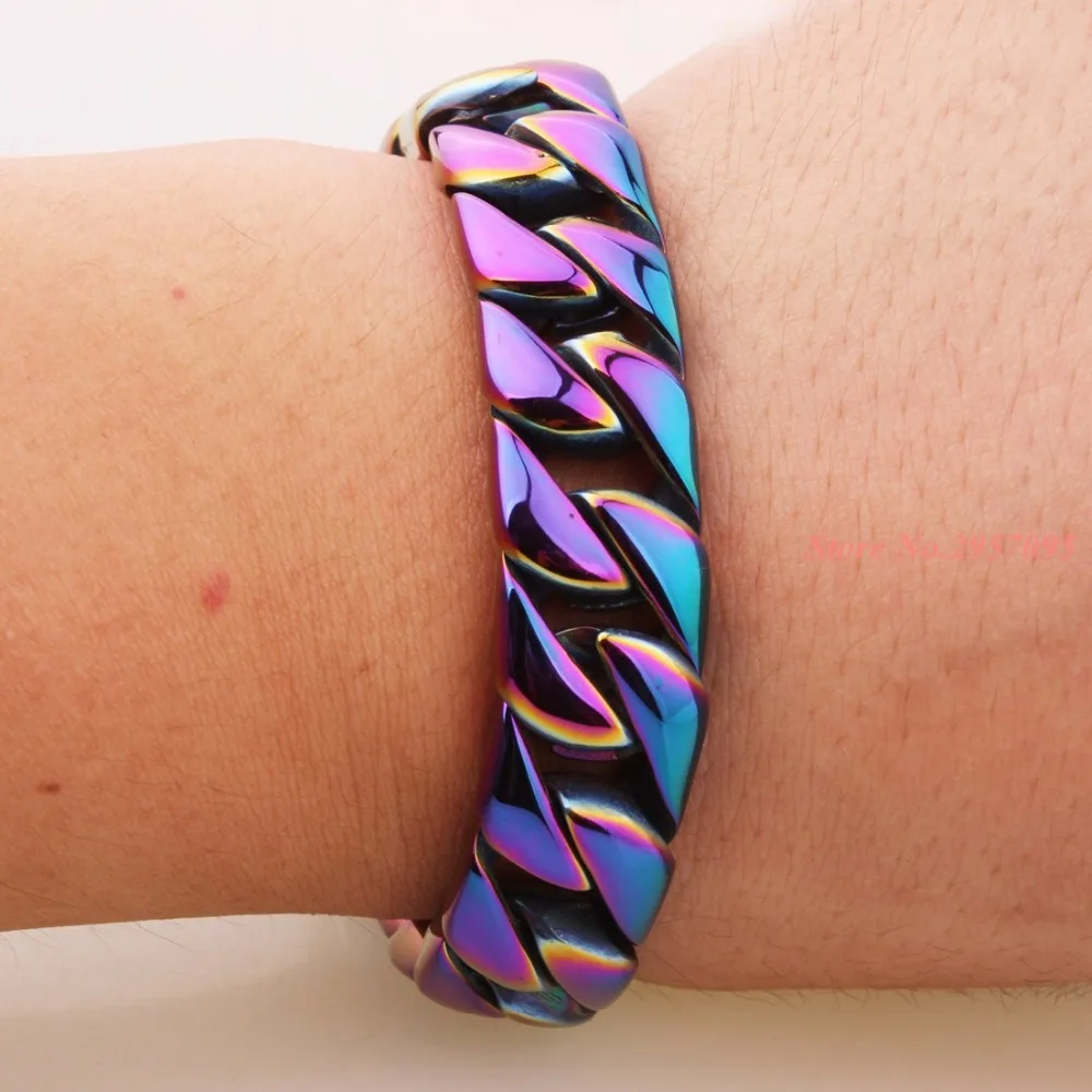 Мужской браслет из нержавеющей стали в стиле панк рок|bangle men|bracelets bangles menmen fashion