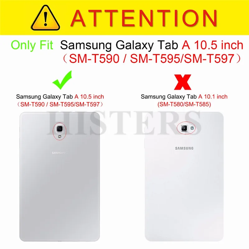 Набор аксессуаров samsung Galaxy Tab A 10,5 SM-T595 SM-T590 10,5 дюймовый планшет-умный чехол+ Bluetooth клавиатура+ пленка+ стилус