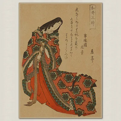 Японский стиль Ukiyoe B/крафт бумага/плакат для бара/Ретро плакат/декоративная