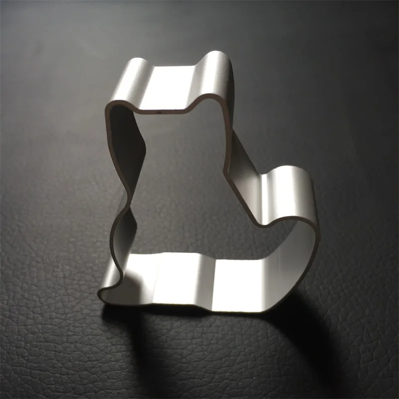 Новая форма для печенья в форме кота из алюминиевого сплава|cat shaped cookie cutter|cookie