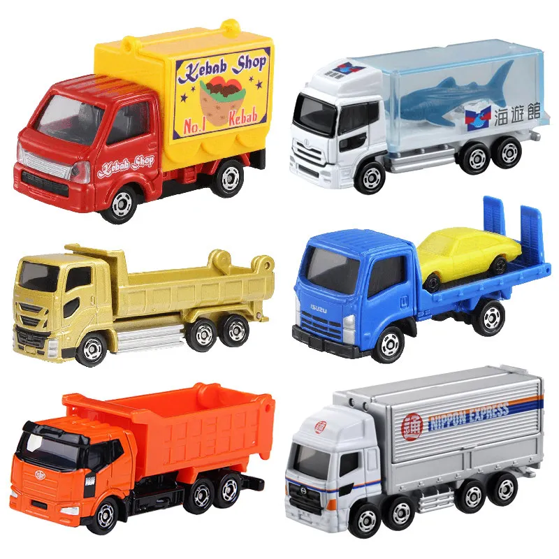Geniune Tomica металлические Литые автомобили игрушечные транспорт грузовики новые в