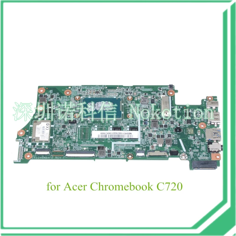 

NOKOTION DA0ZHNMBAF0 REV F NBSHE11007 NB. SHE11.007 для acer Chromebook C720 материнская плата 2957U CPU