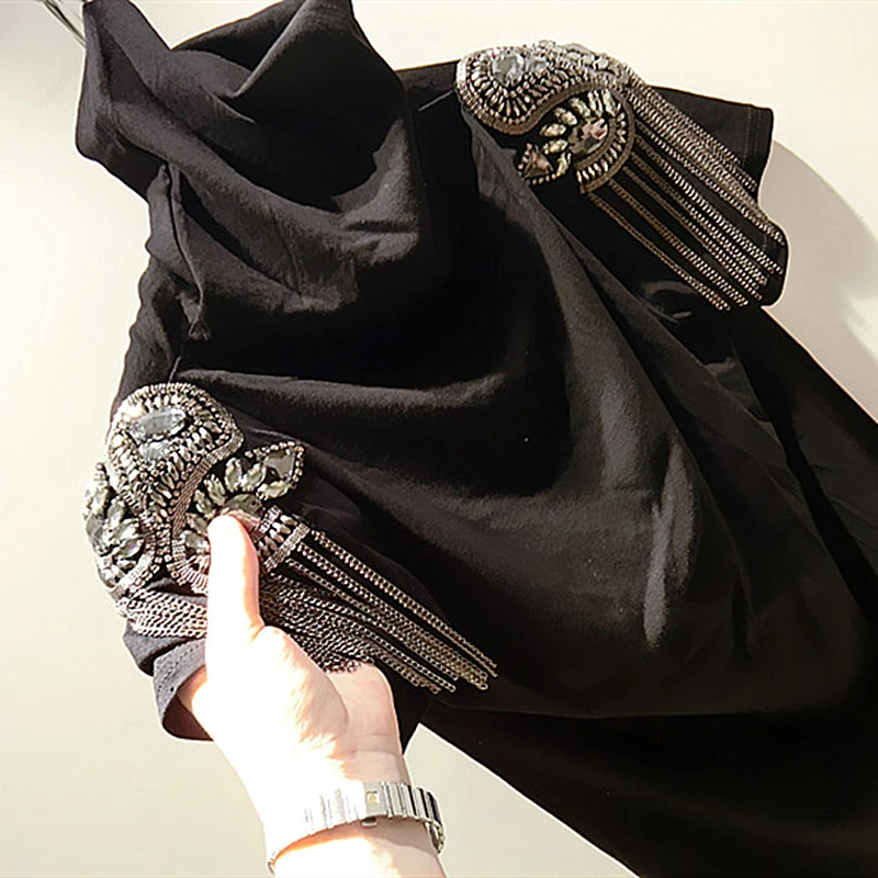 2 шт. металлические нашивки для одежды с бахромой|Заплатки| |